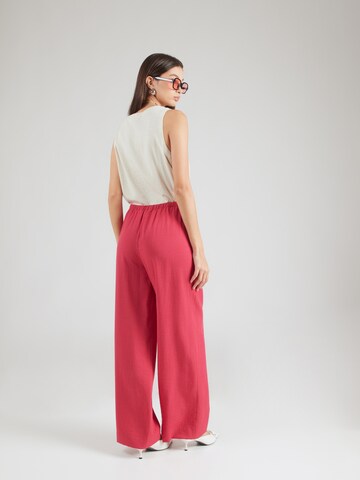 MSCH COPENHAGEN Wide leg Byxa 'Daria' i rosa