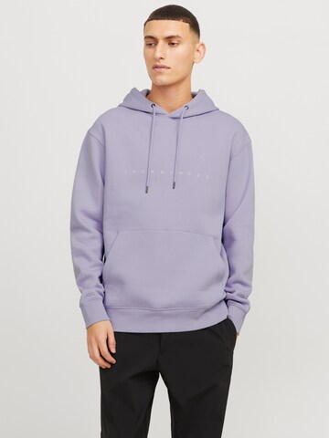 Bluză de molton 'JJEStar' de la JACK & JONES pe mov: față