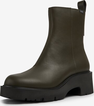 CAMPER Ankle Boots 'Milah' in Green: front