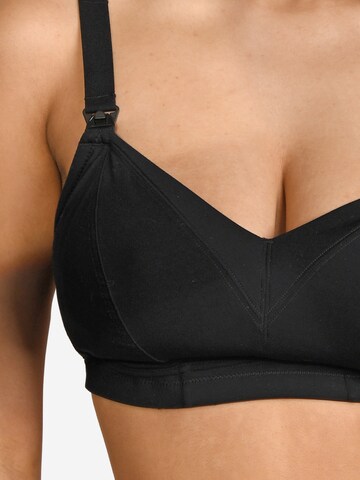 SugarShape Bustier Voedingsbh 'Cozymama' in Zwart