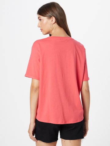 T-shirt 'Terina' MSCH COPENHAGEN en rouge