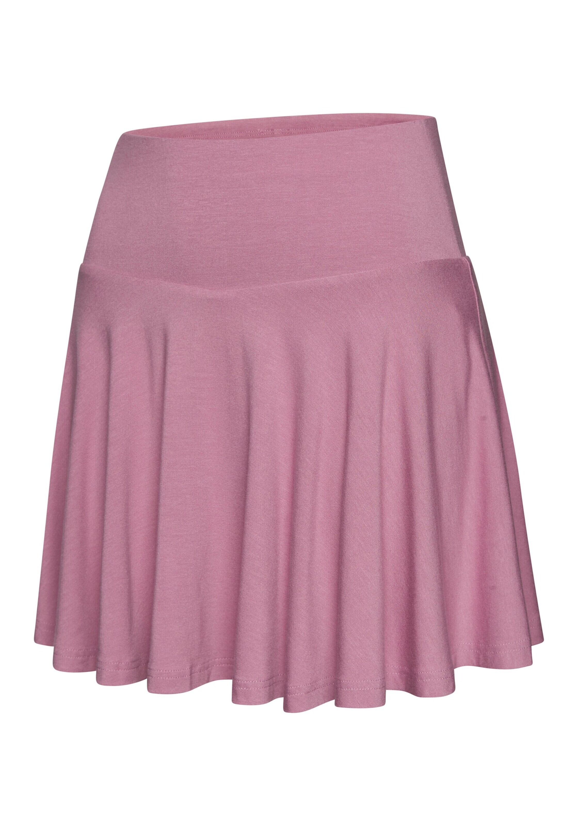 VIVANCE Skinny Nederdel i pink