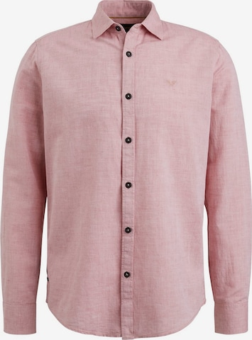 PME Legend Regular fit Button Up Shirt in Pink: front