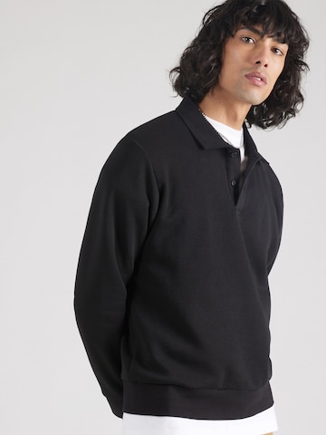 JACK & JONES Sweatshirt i sort: forside