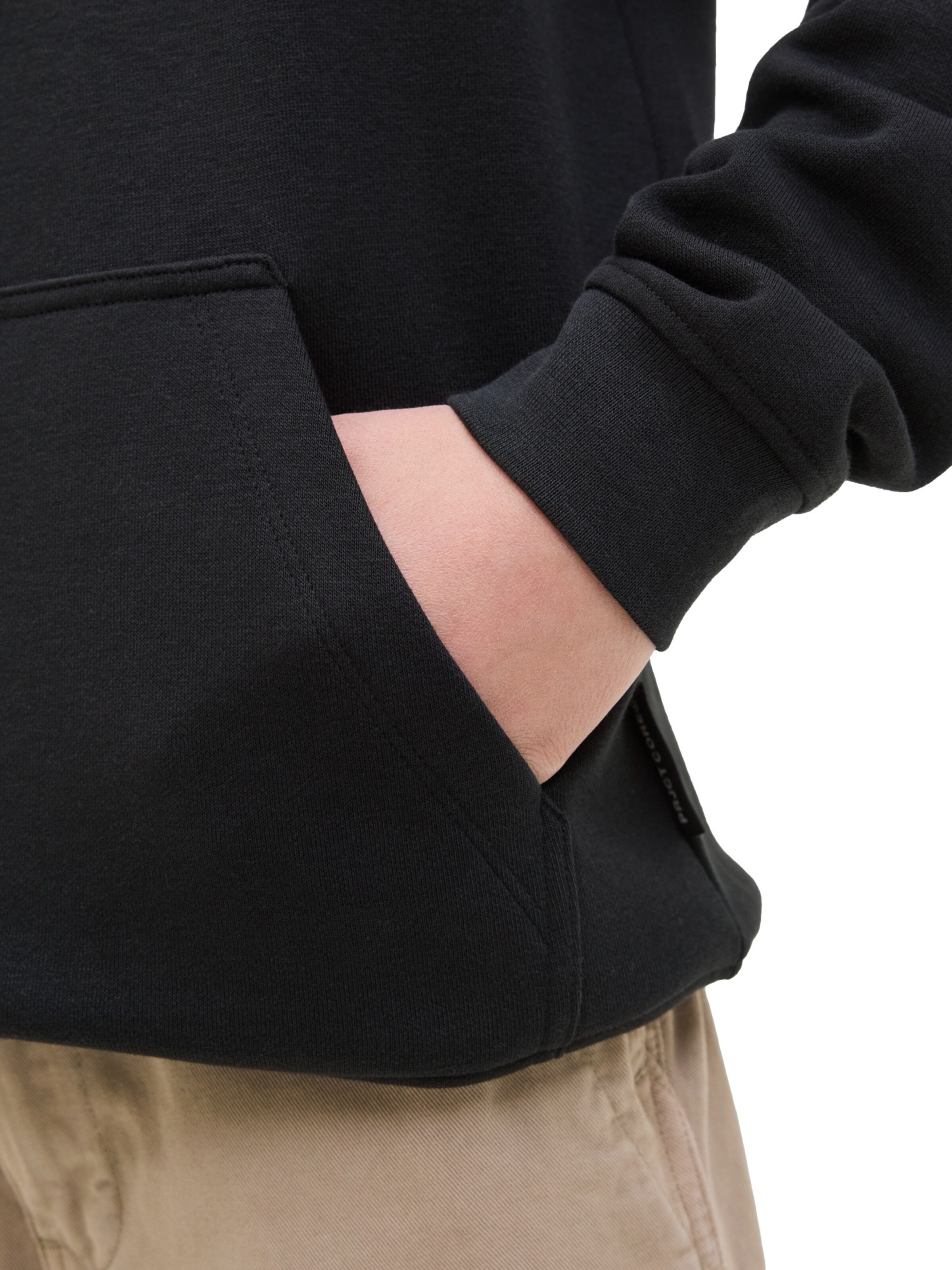 Jack & Jones Junior Sweatshirt 'Tier' in Black