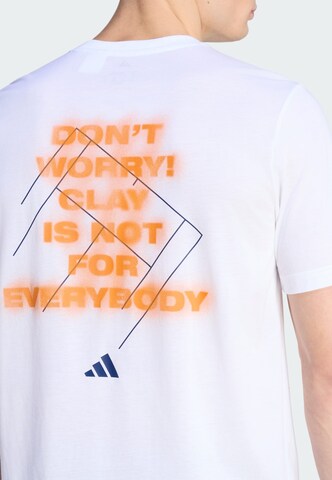 ADIDAS PERFORMANCE - Camiseta funcional en blanco
