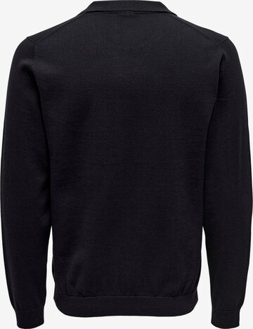 Only & Sons Sweater 'Coby' in Black