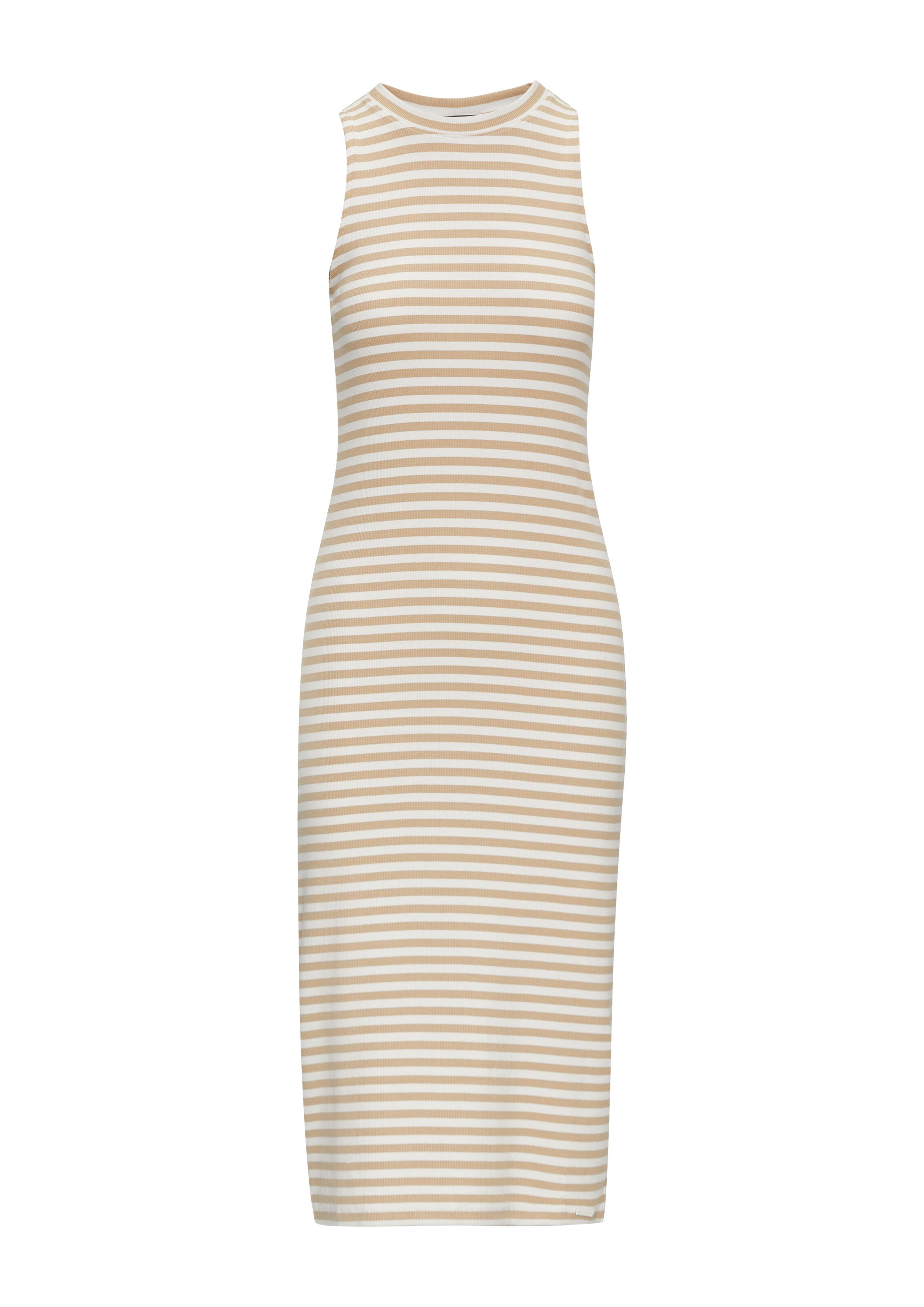 Robe QS en beige : devant