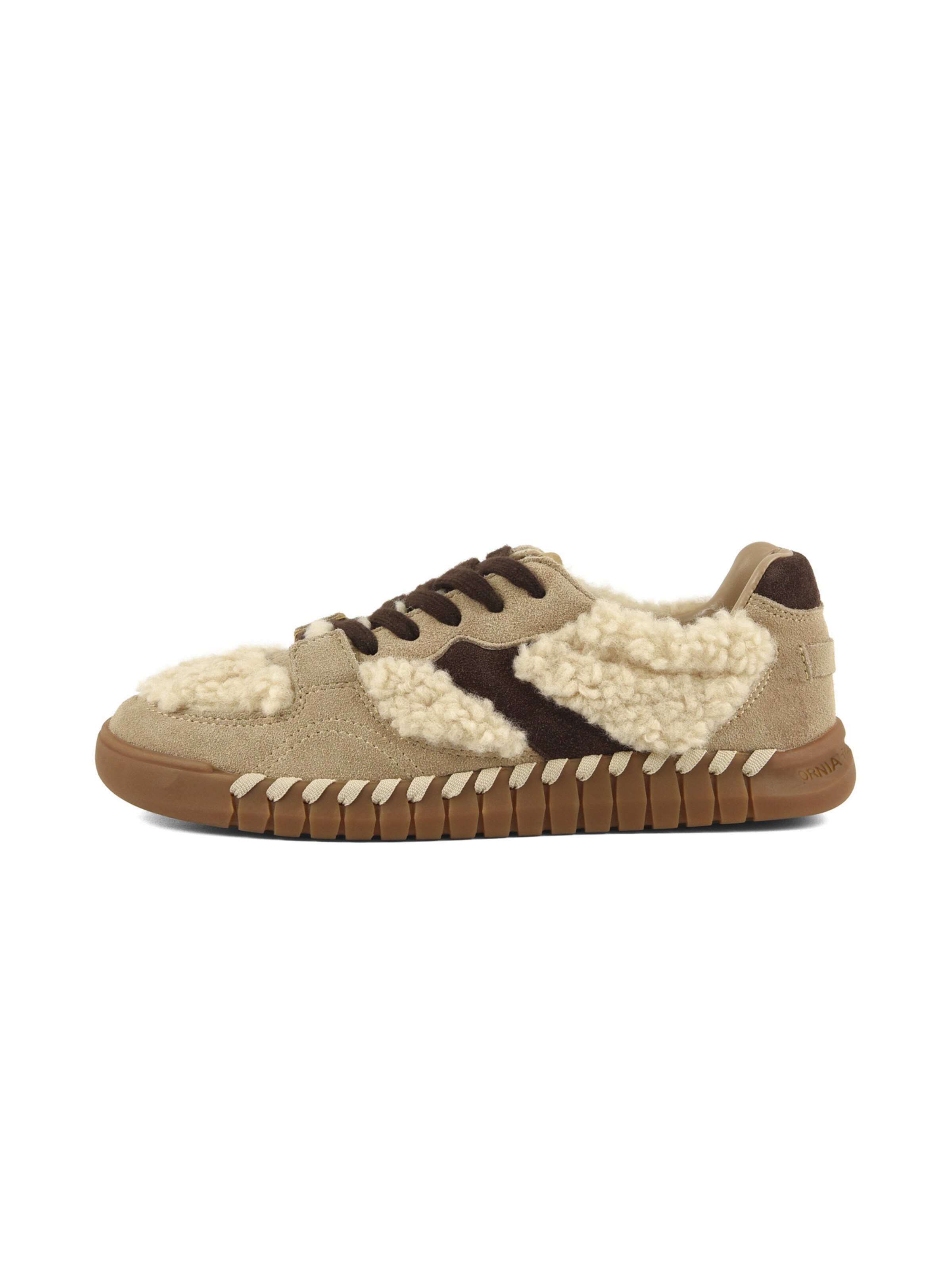 Sneaker bassa di COLORS OF CALIFORNIA in beige: lato