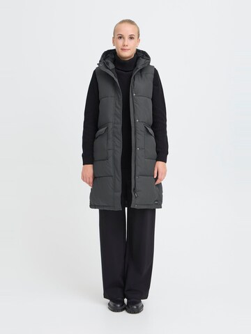 Gilet ' OXMINNA LONG ' di Oxmo in grigio
