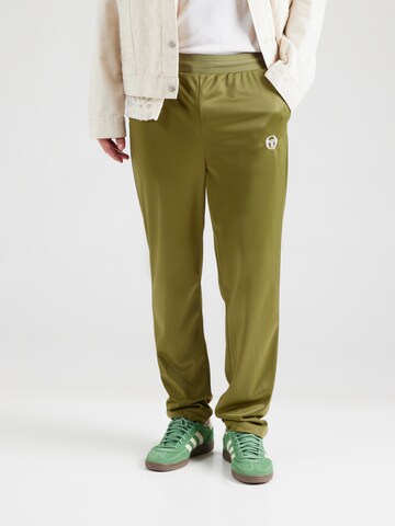 Sergio Tacchini Regular Hose 'SANTOS' in Grün: Vorderseite