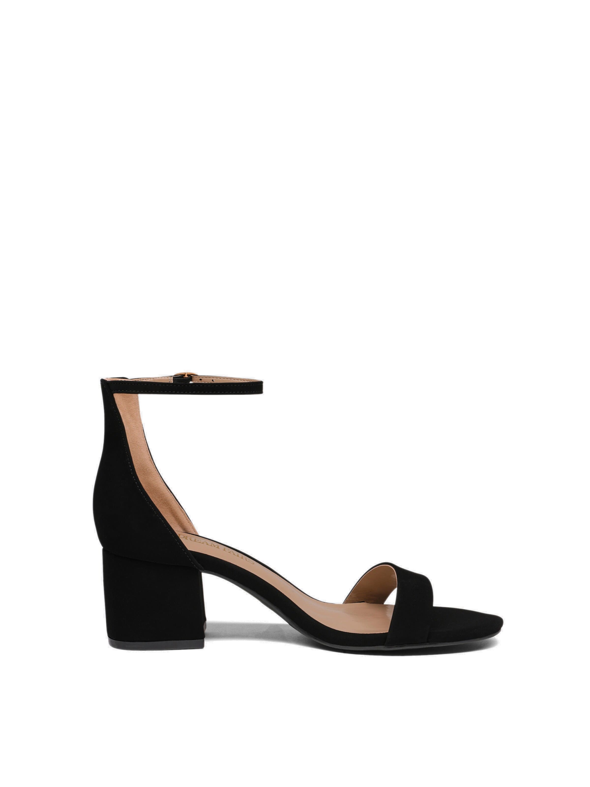 Dream Pairs Strap Sandals in Black