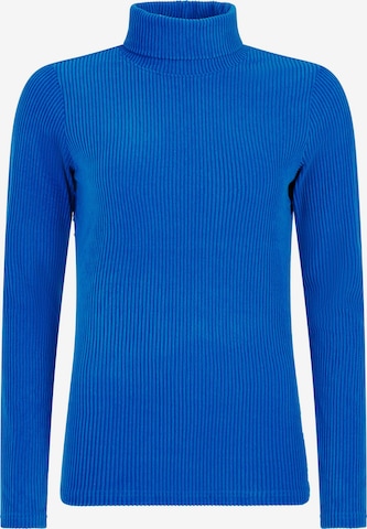 PROTEST Athletic Sweatshirt 'PRTPEARLA' in Blue: front