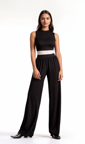 MELROSE Wide Leg Hose in Schwarz: Vorderseite