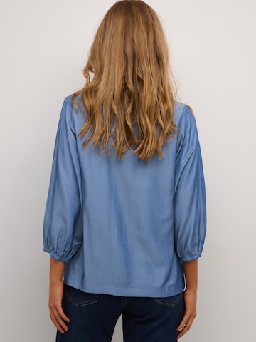 Camicia da donna 'Leonora' di Kaffe in blu