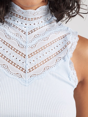 rosemunde Top in Blauw