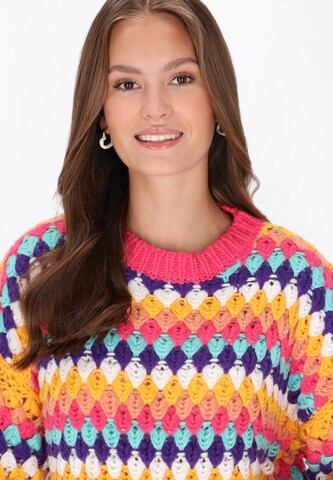 MYMO Sweter w kolorze mieszane kolory