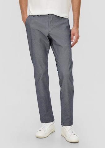 Coupe slim Pantalon s.Oliver en bleu : devant