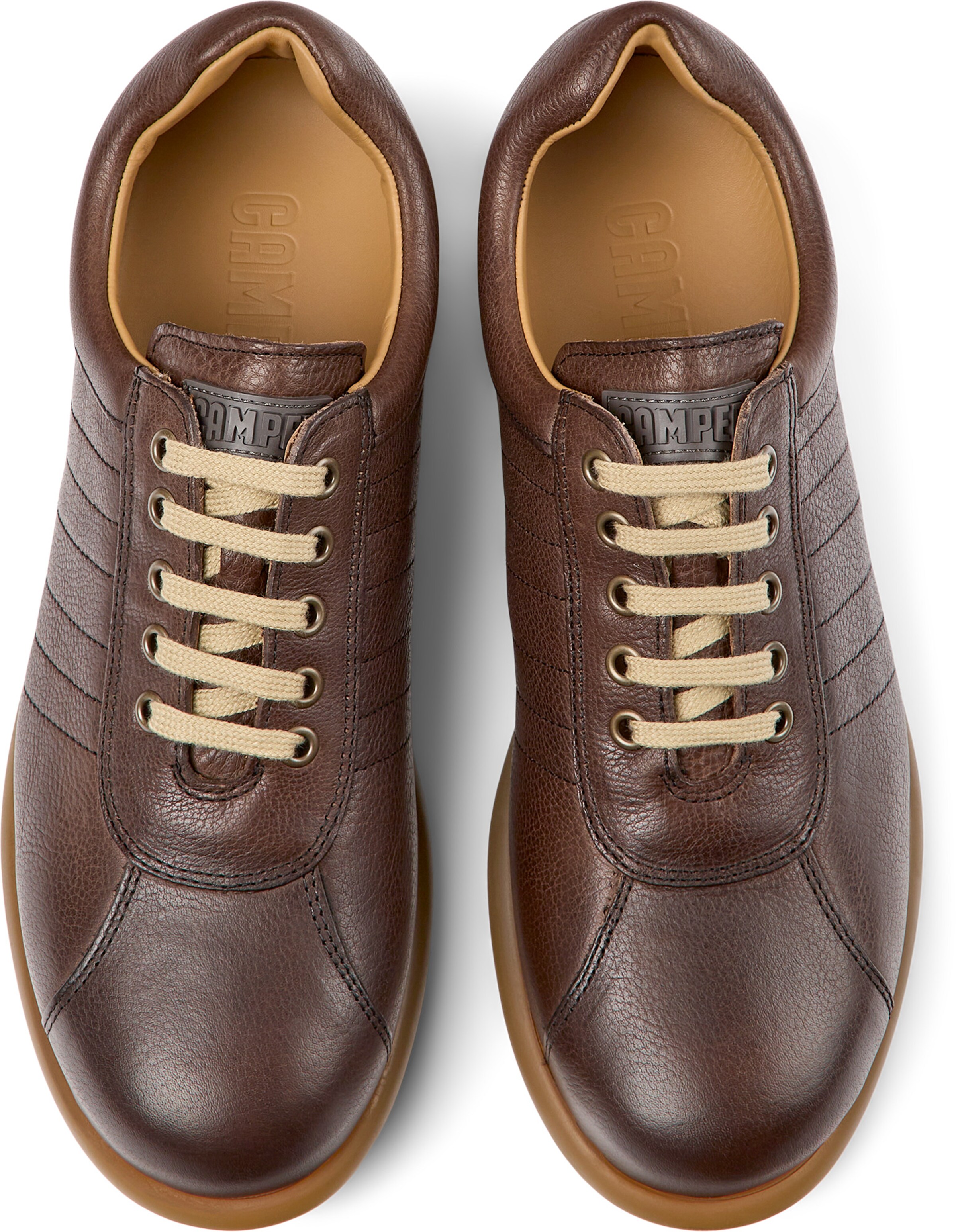 CAMPER Platform trainers 'Pelotas Ariel' in Brown