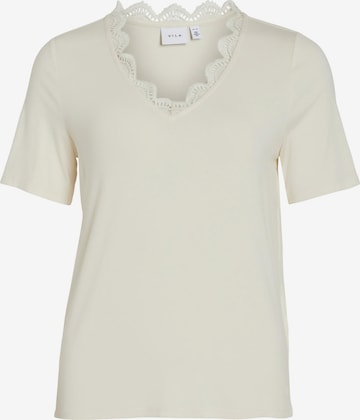Camicia da donna 'SASSI' di VILA in beige: frontale