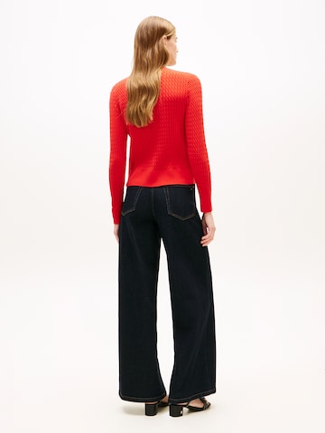 TOMMY HILFIGER Knit cardigan in Red