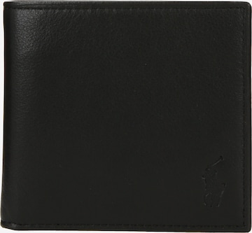 Polo Ralph Lauren Wallet 'BILL' in Black: front