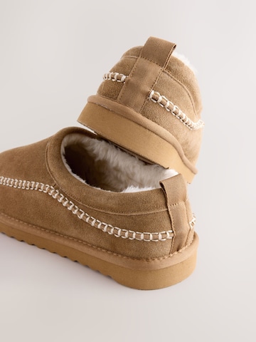 Pantoufle Next en marron