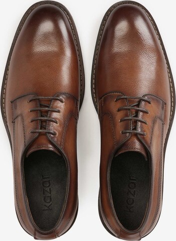 Kazar Lace-Up Shoes in Brown