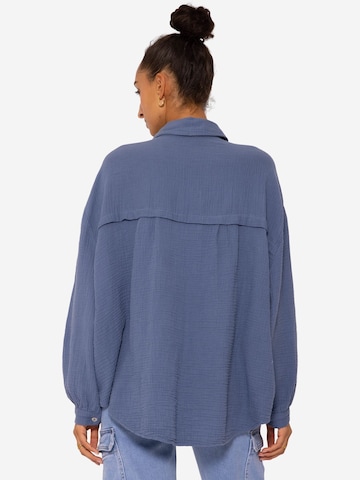 SASSYCLASSY Bluse in Blau