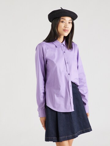 HUGO Blouse 'The Essential' in Lila