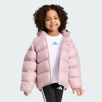 ADIDAS SPORTSWEAR Přechodná bunda – pink: přední strana