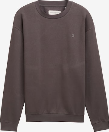 TOM TAILOR DENIM Collegepaita värissä ruskea: etupuoli