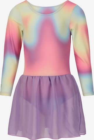 ZigZag Gymnastikanzug 'Ditte' in Pink: Vorderseite