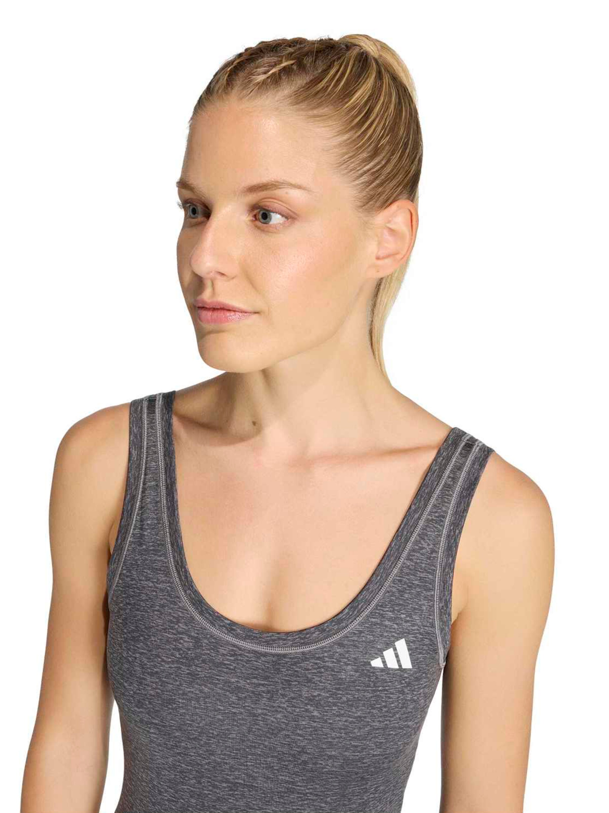 ADIDAS PERFORMANCE Träningsoverall 'OPT ESS' i grå