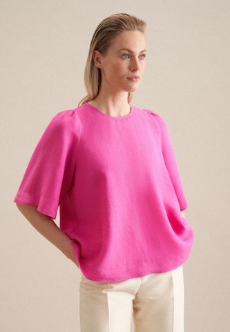 SEIDENSTICKER Blouse 'Schwarze Rose' in Pink: front