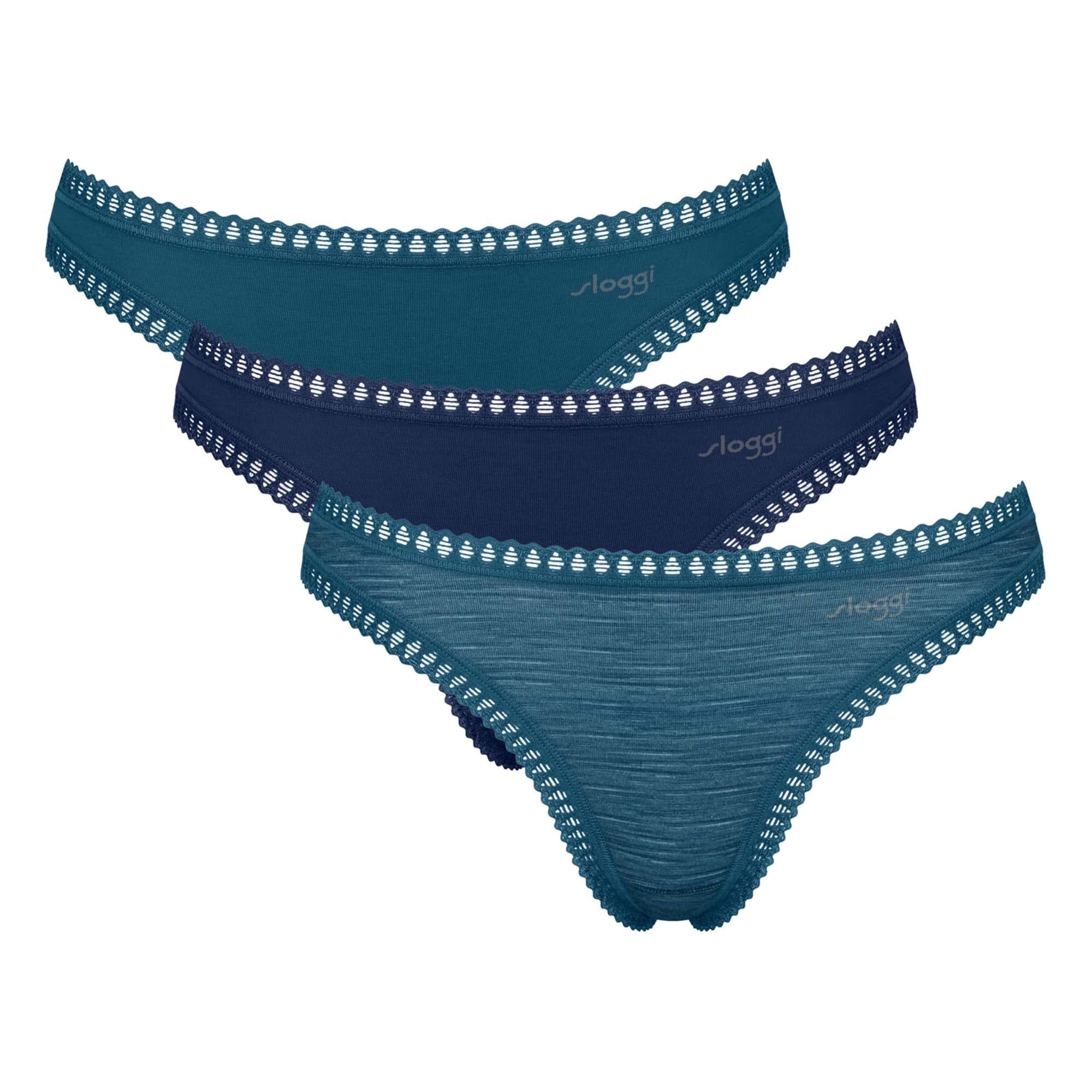 String di SLOGGI in blu: frontale