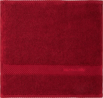 Ralph Lauren Home Towel 'AVENUE' in Red