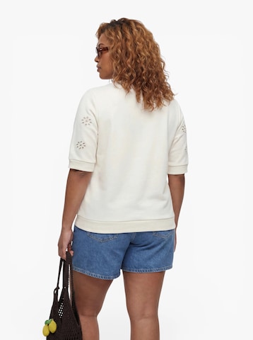 ONLY Carmakoma - Sudadera 'CARBROOKE' en beige