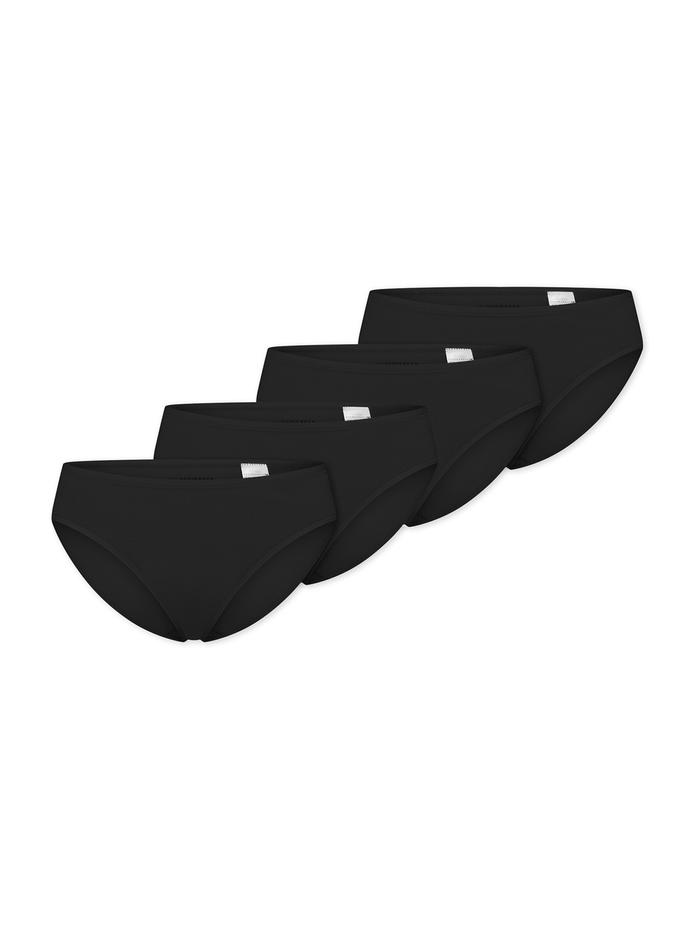 SCHIESSER Slip ' 95-5 Serie ' en S en noir, Vue avec produit