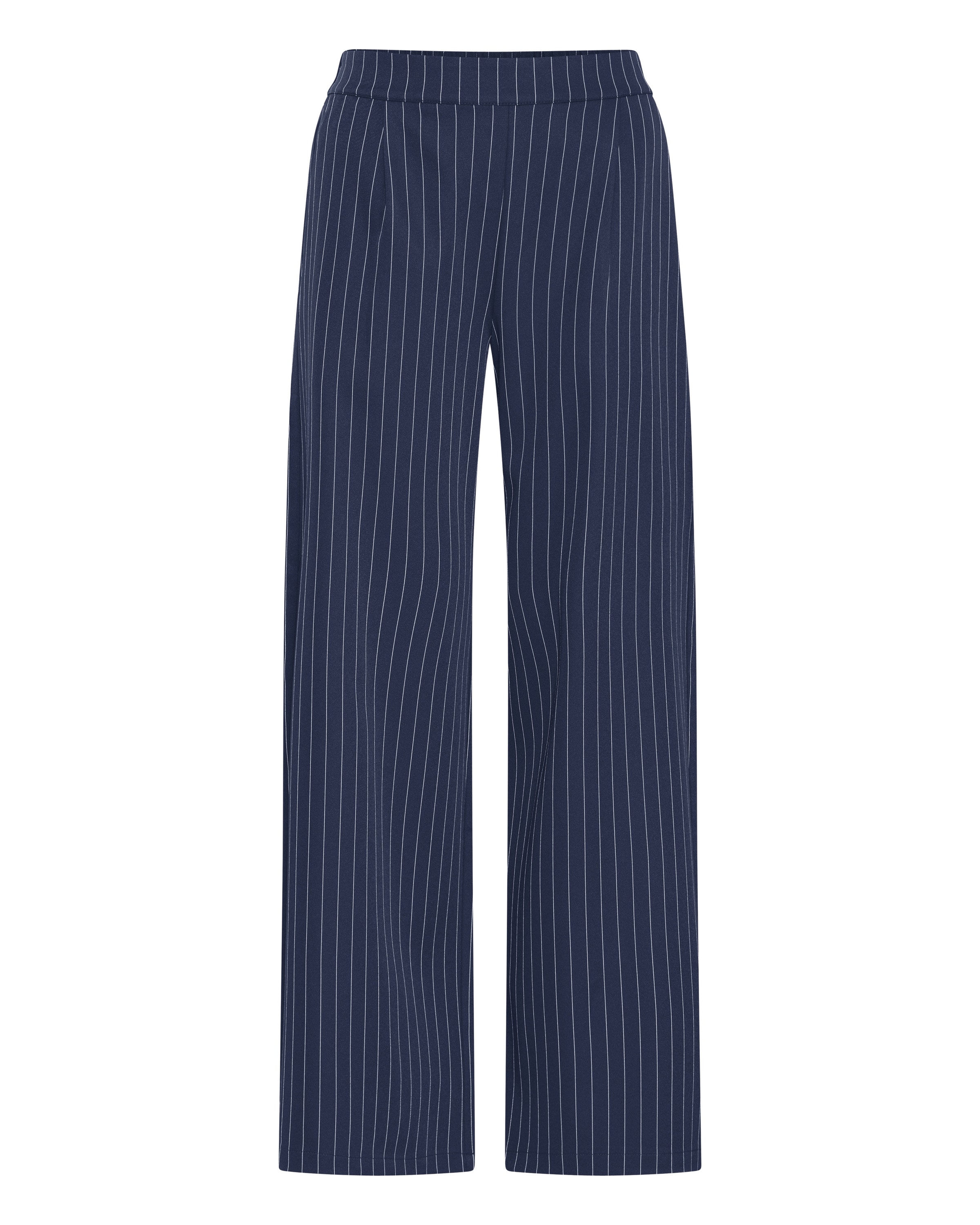 Wide Leg Pantalon à pince 'IHHally' ICHI en bleu : devant