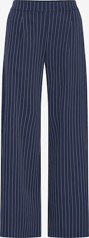 Wide Leg Pantalon à pince 'IHHally' ICHI en bleu : devant