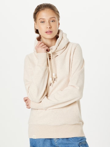 Ragwear Sweatshirt 'ANNIKA' in Beige: front