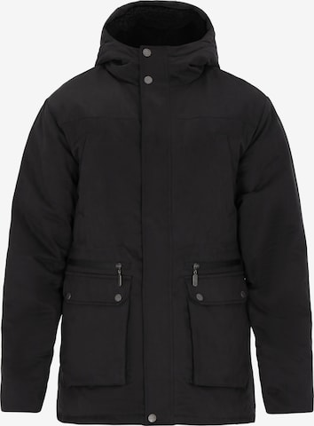 DreiMaster Klassik Демисезонная парка в Черный: спереди