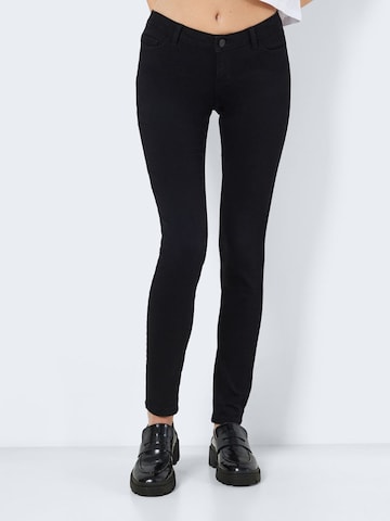 Skinny Jeans 'Allie' di Noisy may in nero: frontale