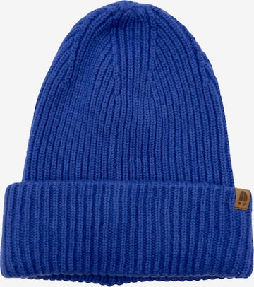 KOPYTO Mütze 'PANDA' in Blau: Vorderseite