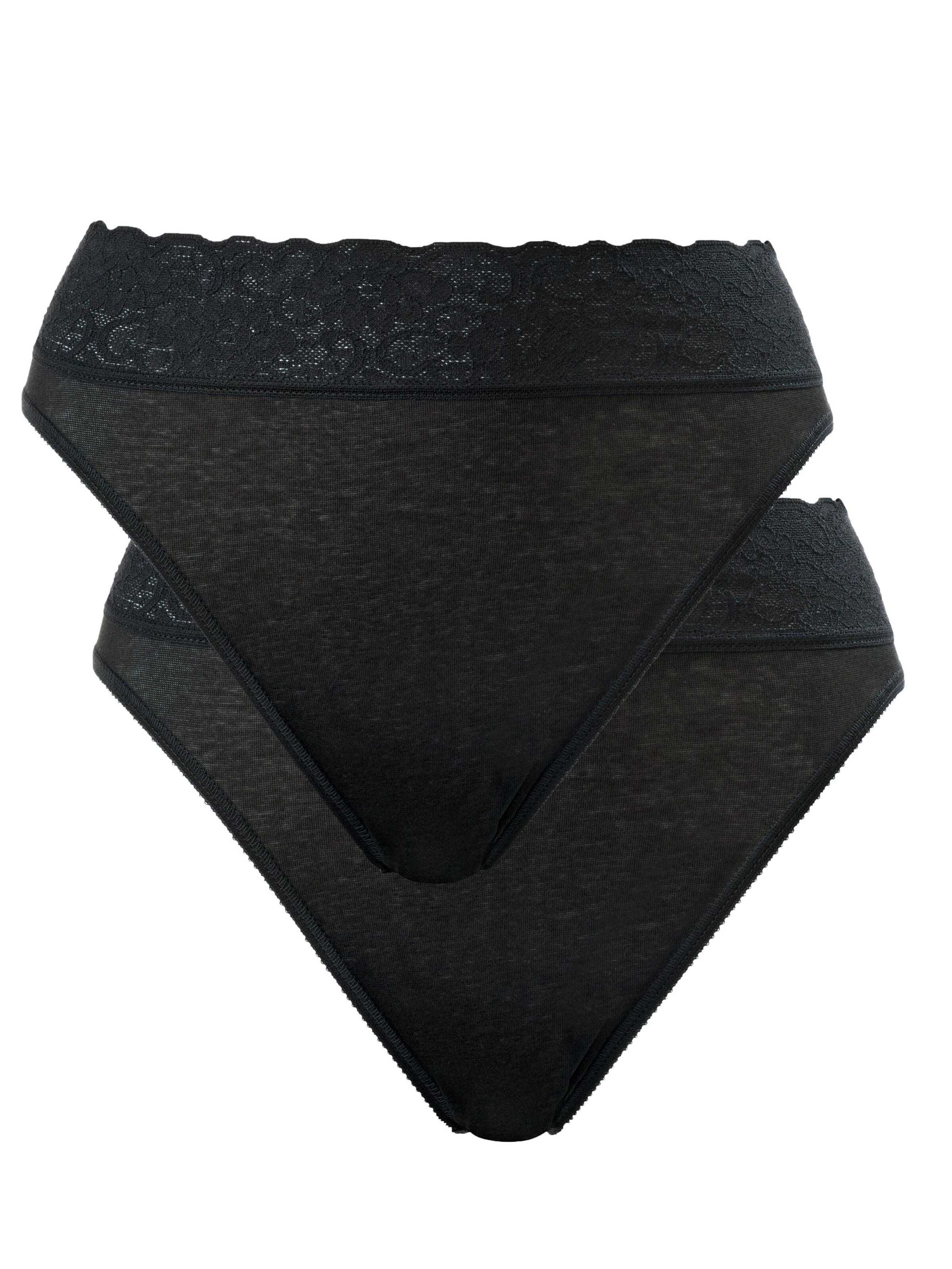 Slip di CALIDA in nero: frontale