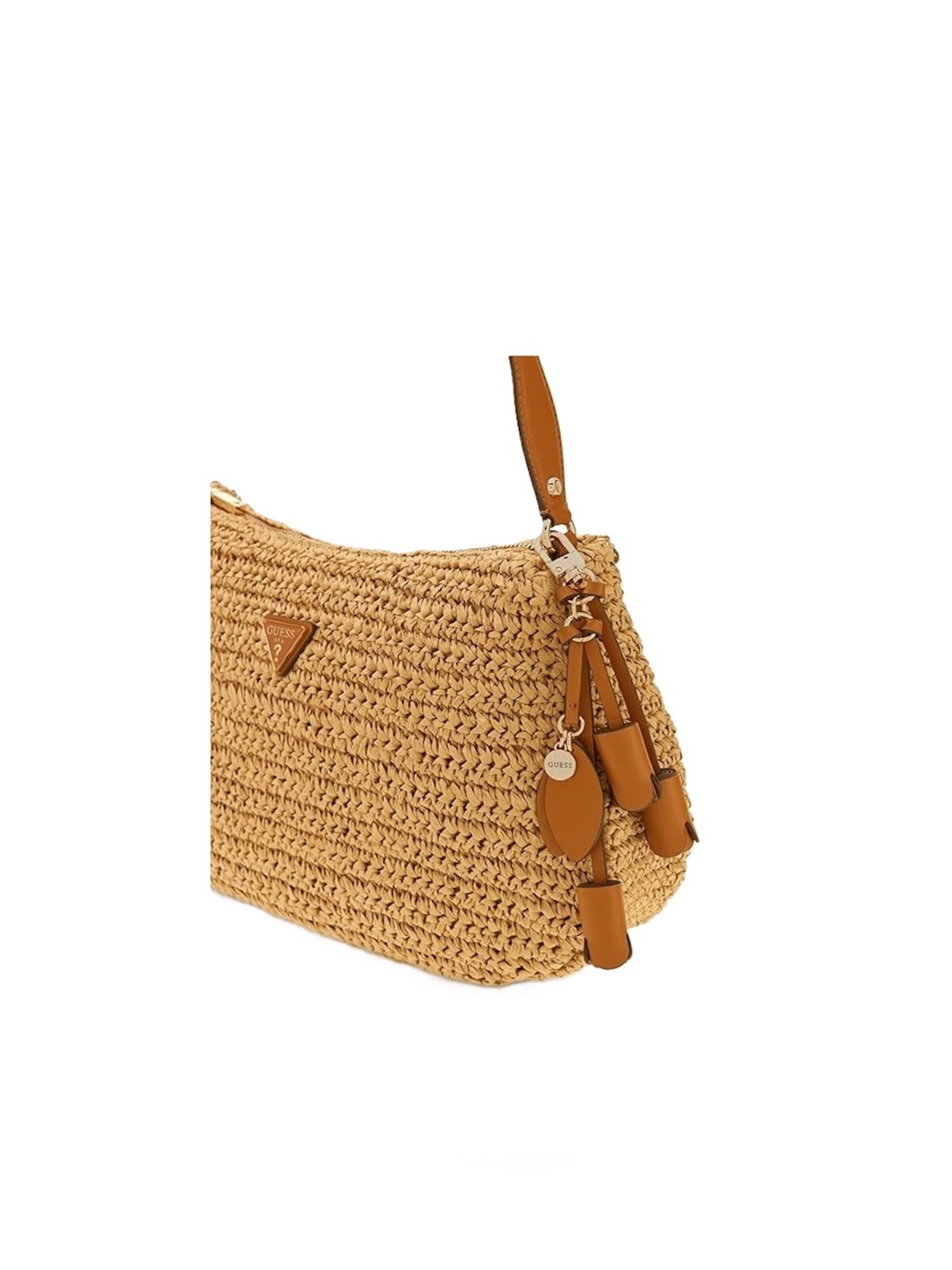 GUESS Schultertasche 'Ofelia' in Beige