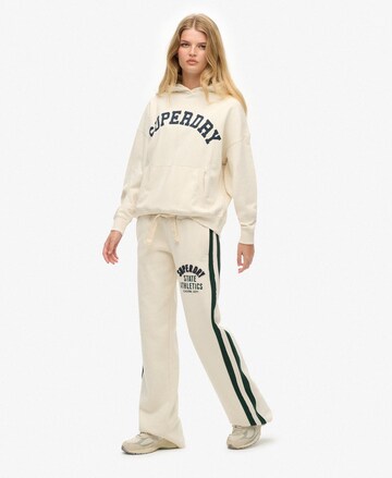 Superdry Loosefit Broek 'Essentials' in Beige