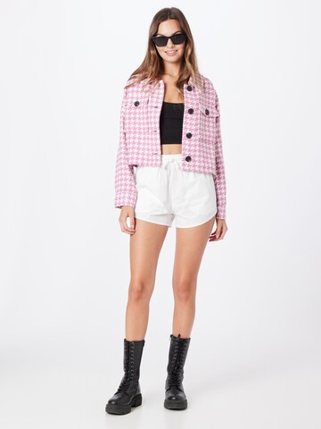 Veste mi-saison 'KIMMIE' ONLY en rose