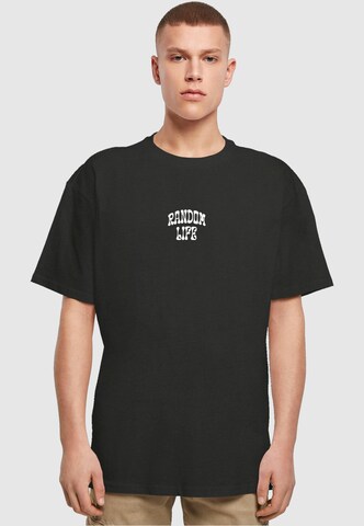 Merchcode Shirt 'Random Life' in Black: front